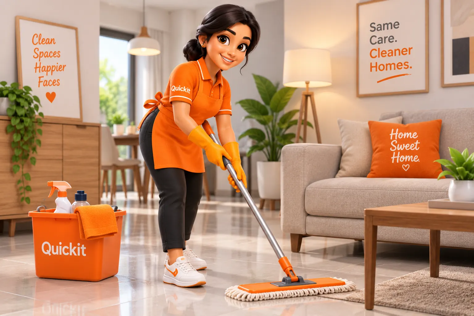 Sweeping & Mopping